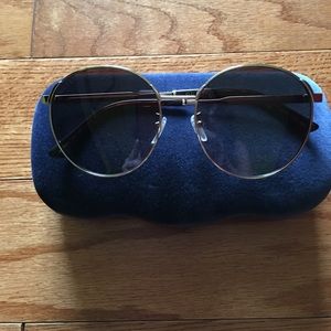GUCCI round metal sunglasses